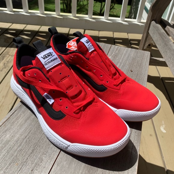 ultrarange vans red